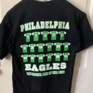 Philadelphia Eagles Bird Of The Irish Shirt Retro Tee